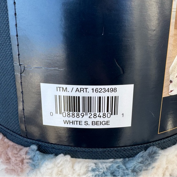 Pendleton White Sands Beige Southwest Aztec Fleece Blanket-QUEEN 98" X 92"-NEW! - Picture 8 of 8